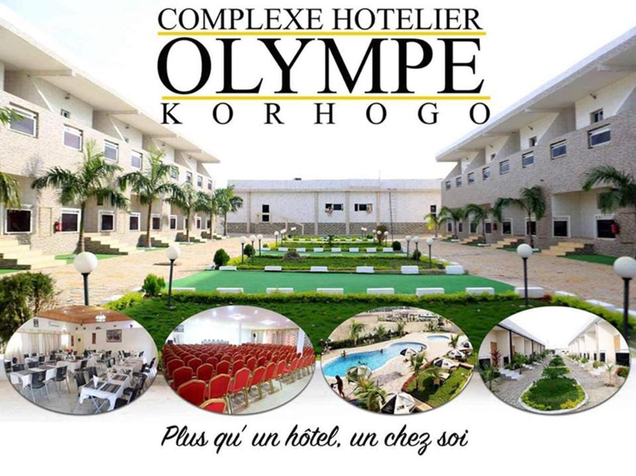 Complexe Hotelier Olympe Korhogo Ngoại thất bức ảnh